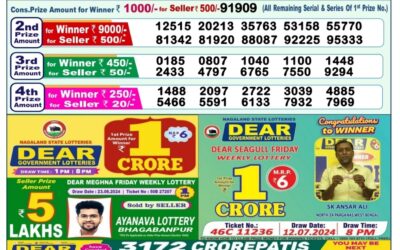 Dear mahanadi Thursday weekly lottery 29.8.24 1pm result