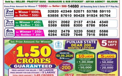 Dear sandpiper Thursday weekly lottery 29.8.24 8pm result