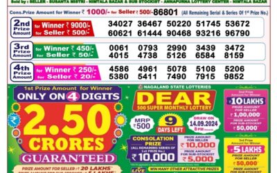 Dear sandpiper Thursday weekly lottery 5.9.24 8pm result