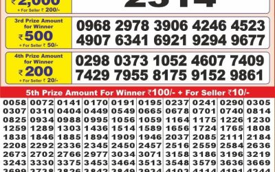 Punjab State Dear 10 Sunday Weekly Lottery 27.10.24 6PM Result