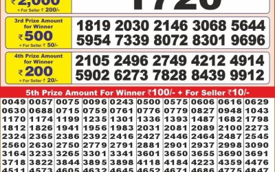 Punjab State Dear10 Thursday Weekly Lottery 14.11.24 6PM Result