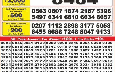 Punjab State Dear 10 tuesday Weekly Lottery 24.12.24 6PM Result