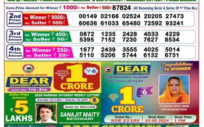 Dear Pelican Wednesday Weekly lottery 4.12.24 8pm result