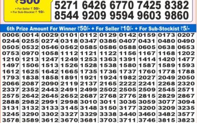 Dear super diamond Tuesday weekly lottery 28.1.25 7pm result