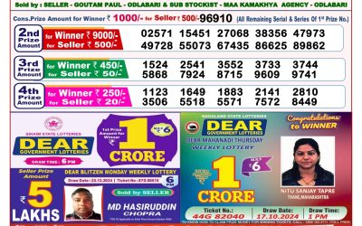 Dear stork saturday weekly lottery 4.1.25 8pm result